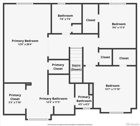 Floorplan - 16793 E Prentice Cir, Aurora, CO 80015 photo 2 of 3