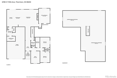 Floorplan - 6785 E 119th Ave, Thornton, CO 80233 photo 2 of 3