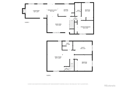 Floorplan - 5452 E 108th Pl, Thornton, CO 80233 photo 3 of 3