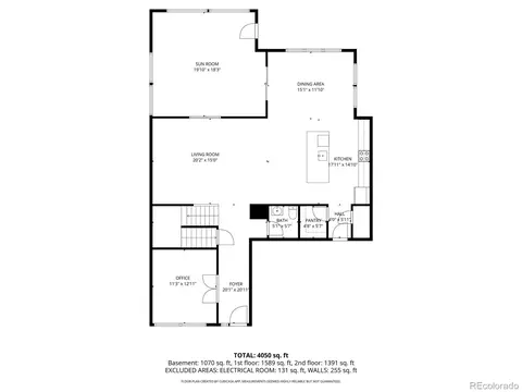Floorplan - 25160 Ellsworth Dr, Aurora, CO 80018 photo 2 of 4