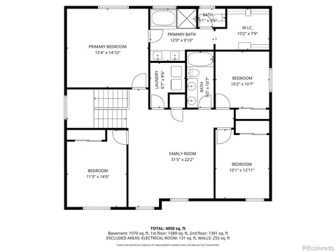 Floorplan - 25160 Ellsworth Dr, Aurora, CO 80018 photo 1 of 4