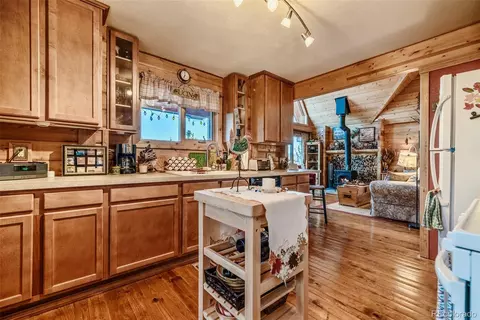 Kitchen - 672 Wampum Ln, Como, CO 80432 photo 3 of 3