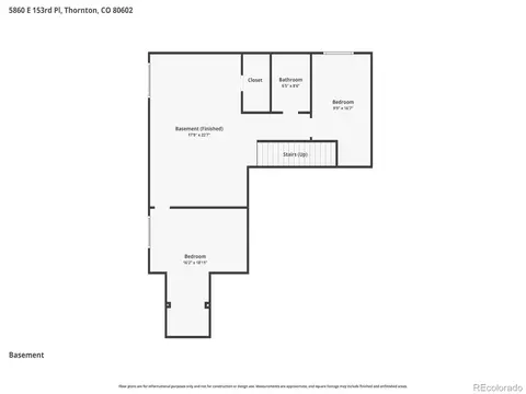 Floorplan - 5860 E 153rd Pl, Thornton, CO 80602 photo 4 of 4