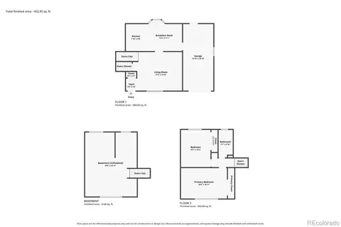 Floorplan - 14855 Maxwell Pl, Denver, CO 80239 photo 3 of 3