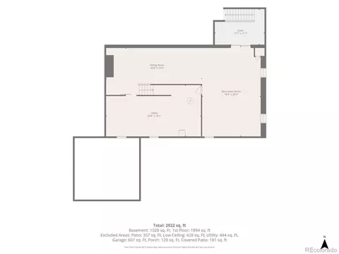 Floorplan - 1357 Euclid Ave, Littleton, CO 80121 photo 2 of 3