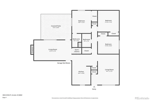 Floorplan - 3963 W 65th Pl, Arvada, CO 80003 photo 1 of 3