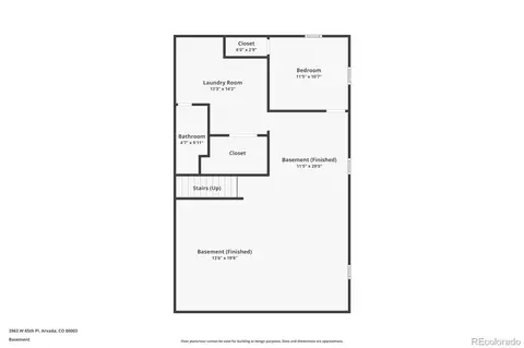 Floorplan - 3963 W 65th Pl, Arvada, CO 80003 photo 2 of 3