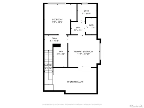 Floorplan - 16901 E Warren Place Pl #A, Aurora, CO 80013 photo 2 of 2
