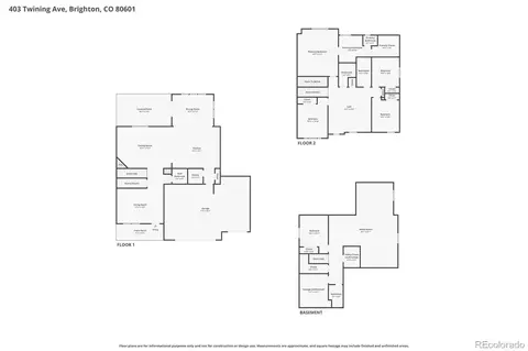 Floorplan - 403 Twining Ave, Brighton, CO 80601 photo 3 of 3