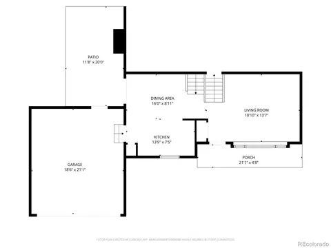 Floorplan - 18010 E Pacific Pl, Aurora, CO 80013 photo 1 of 3