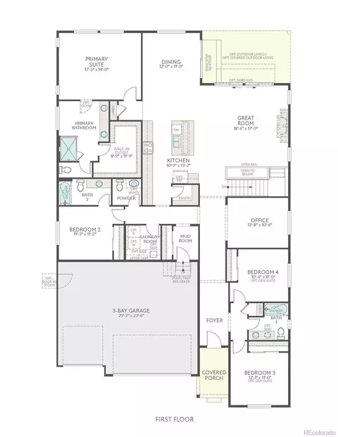 Floorplan - 24504 E 34th Pl, Aurora, CO 80019 photo 8 of 10