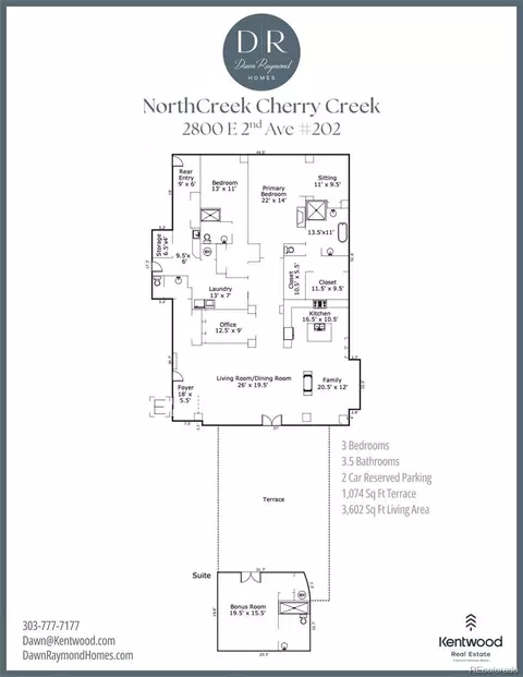Floorplan - 2800 E 2nd Ave #202, Denver, CO 80206 photo 1 of 1
