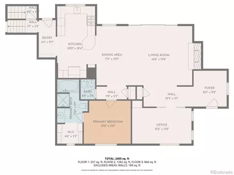 Floorplan - 4440 Heizer St, Cascade, CO 80809 photo 1 of 4