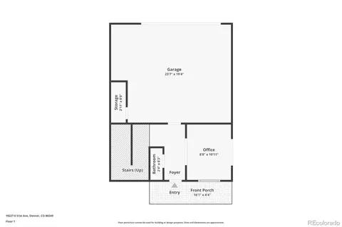 Floorplan - 18227 E 51st Ave, Denver, CO 80249 photo 1 of 4
