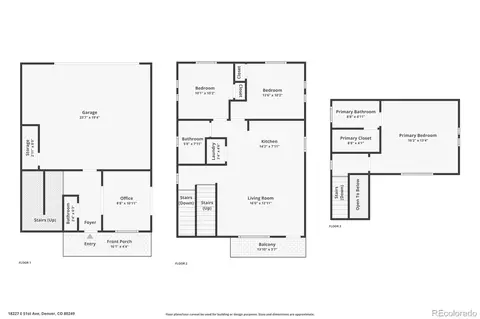 Floorplan - 18227 E 51st Ave, Denver, CO 80249 photo 4 of 4