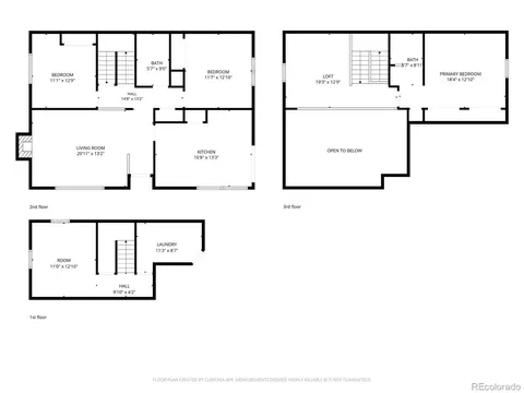 Floorplan - 7609 E Jamison Dr, Centennial, CO 80112 photo 1 of 1