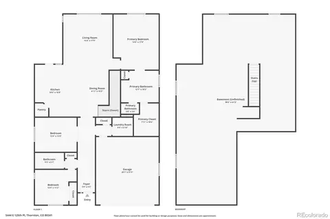 Floorplan - 5444 E 125th Pl, Thornton, CO 80241 photo 2 of 2