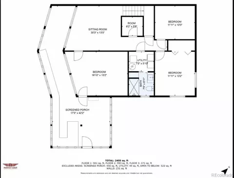 Floorplan - 741 Wolfe Rd, Hartsel, CO 80449 photo 2 of 4