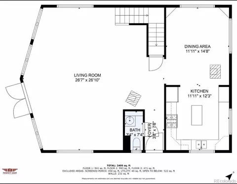 Floorplan - 741 Wolfe Rd, Hartsel, CO 80449 photo 3 of 4