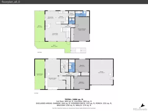Floorplan - 234 Impala Trl, Bailey, CO 80421 photo 3 of 3