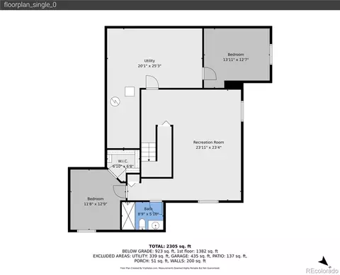 Floorplan - 21999 Euclid Dr, Aurora, CO 80016 photo 2 of 3