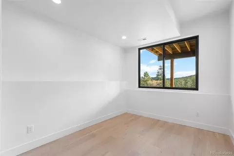 Bedroom - 542 Conifer Dr, Bailey, CO 80421 photo 8 of 9