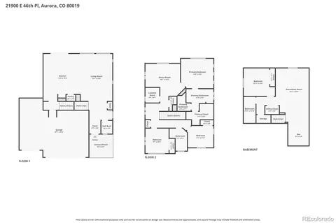 Floorplan - 21900 E 46th Pl, Aurora, CO 80019 photo 4 of 4