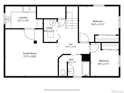 Floorplan - 1663 S Vrain St, Denver, CO 80219 photo 1 of 2