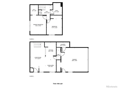 Floorplan - 1192 S Eagle Cir #C, Aurora, CO 80012 photo 1 of 1