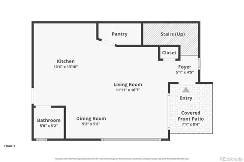 Floorplan - 15526 W 64th Loop #A, Arvada, CO 80007 photo 2 of 3