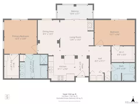 Floorplan - 4500 Baseline Rd #3306, Boulder, CO 80303 photo 1 of 1