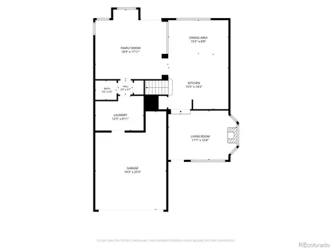 Floorplan - 3897 Lisbon St, Denver, CO 80249 photo 1 of 3