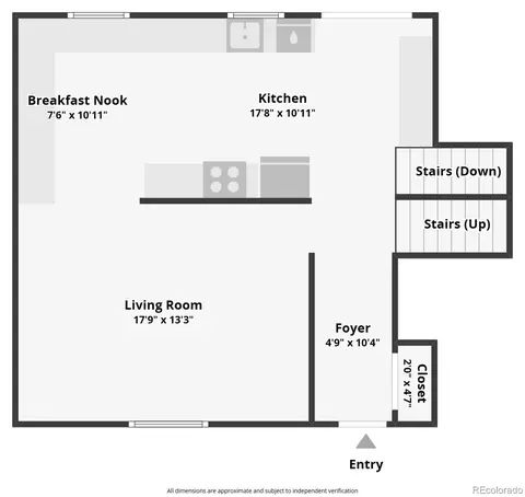 Floorplan - 19357 Eastman Pl, Aurora, CO 80013 photo 3 of 4