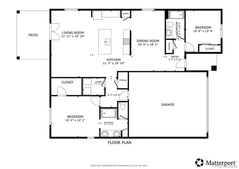 Floorplan - 25644 E Byers Dr, Aurora, CO 80018 photo 1 of 1