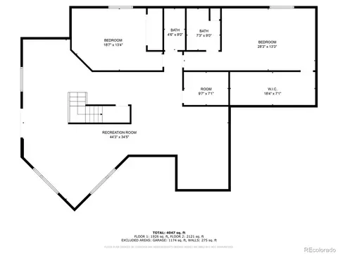 Floorplan - 12150 Fox Brush Dr, Peyton, CO 80831 photo 2 of 2