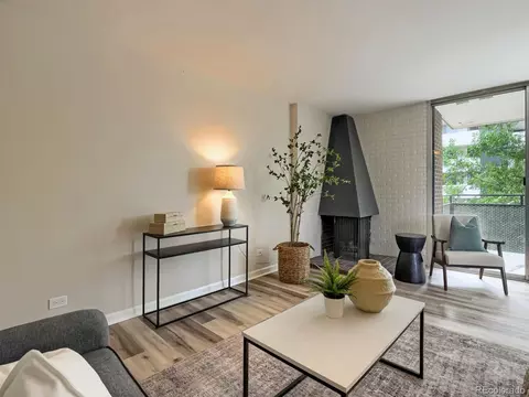 Living - 1200 Vine St #4C, Denver, CO 80206 photo 3 of 6