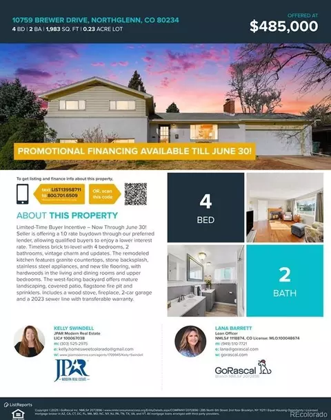 10759 Brewer Dr, Northglenn, CO 80234