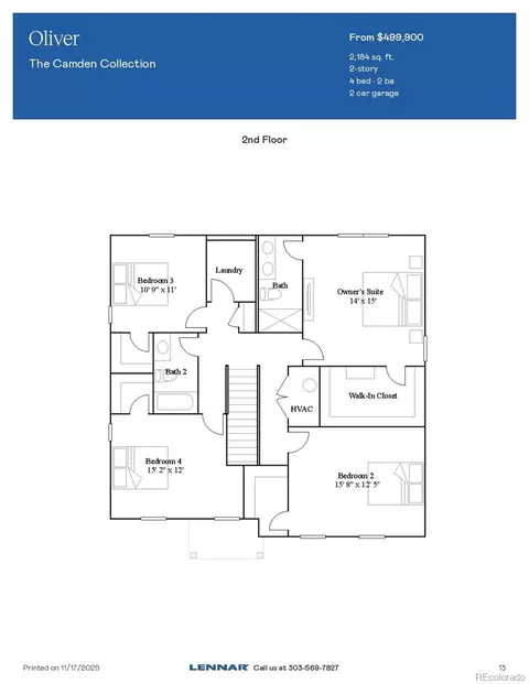 Floorplan - 45883 Mill Ave, Bennett, CO 80102 photo 2 of 2