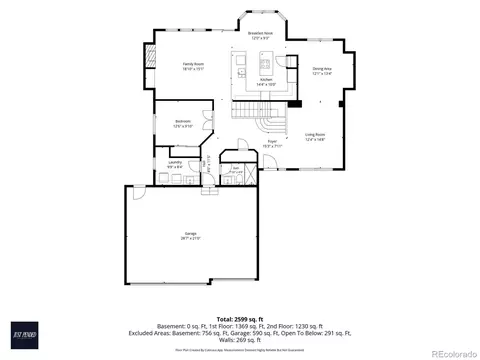 Floorplan - 18740 E Progress Ave, Centennial, CO 80015 photo 1 of 3