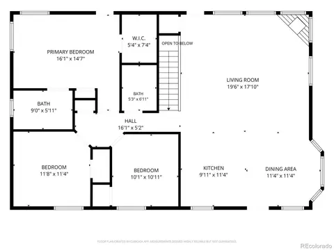 Floorplan - 10176 Crest View Dr, Morrison, CO 80465 photo 1 of 3