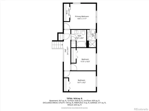 Floorplan - 4658 Euclid Ave, Centennial, CO 80121 photo 2 of 3