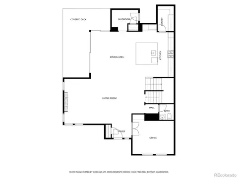 Floorplan - 9807 E 63rd Ave, Denver, CO 80238 photo 1 of 3