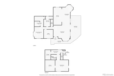 Floorplan - 12098 Broken Arrow Dr, Conifer, CO 80433 photo 3 of 3