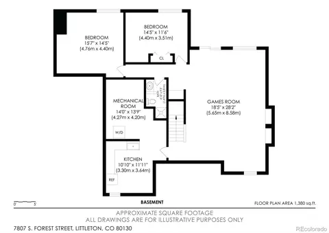 Floorplan - 7807 S Forest St, Centennial, CO 80122 photo 3 of 3
