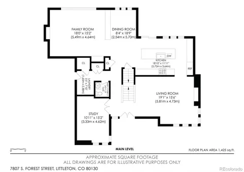 Floorplan - 7807 S Forest St, Centennial, CO 80122 photo 1 of 3