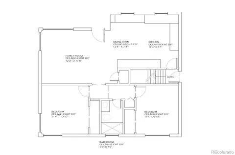 Floorplan - 3724 E Nielsen Ln, Denver, CO 80210 photo 1 of 2