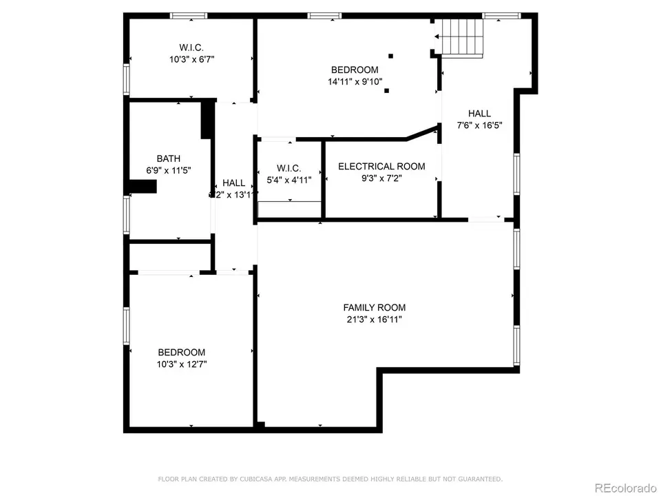 Floorplan - 956 S Elizabeth St, Denver, CO 80209 photo 1 of 3