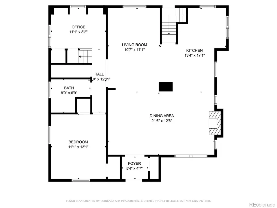 Floorplan - 956 S Elizabeth St, Denver, CO 80209 photo 2 of 3