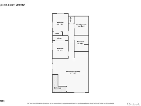 Floorplan - 469 Eagle Trl, Bailey, CO 80421 photo 2 of 3