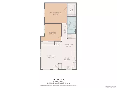 Floorplan - 23404 E Dorado Pl #E, Aurora, CO 80016 photo 1 of 1